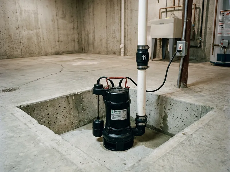 Sump Pump Installation Plumber in La Farge, WI
